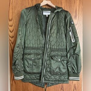 BCBGeneration | Green Puff Jacket, Size XS